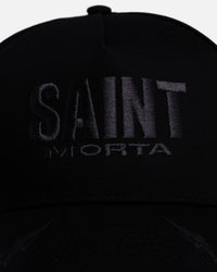 Saint Morta Tribal Snapback Black