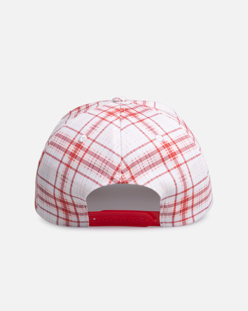 Loiter Classic Snapback Red Plaid