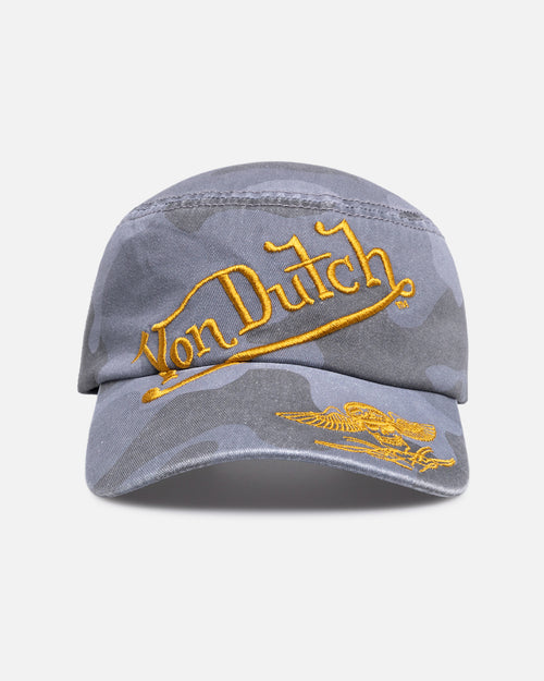 Von Dutch Patrol Strapback Grey Camo