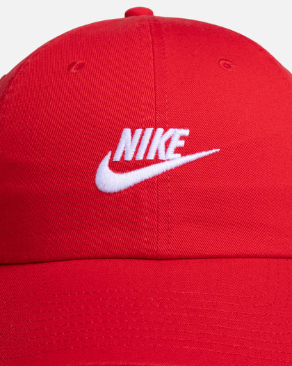 Nike Club Unstructured Futura Wash Cap Red