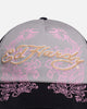 Ed Hardy Dragon Puffer Trucker Snapback Black/Pink