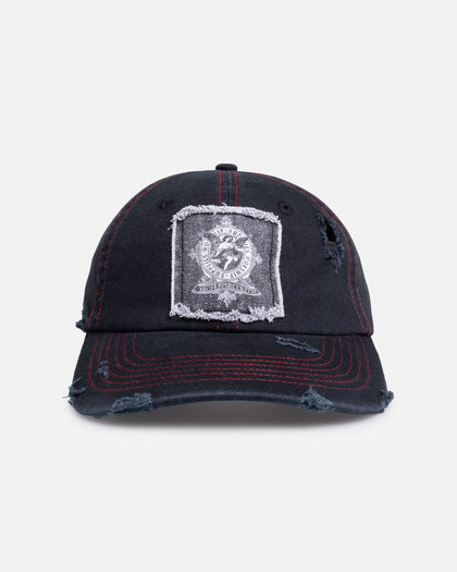 Worship Restraint 6 Panel Strapback Black