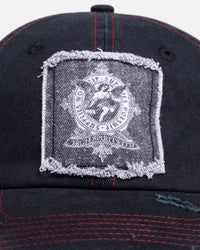 Worship Restraint 6 Panel Strapback Black