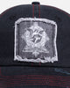 Worship Restraint 6 Panel Strapback Black