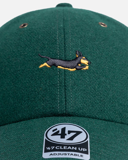 47 Brand Dachshund Wool 47 Clean Up Strapback Green