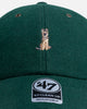 47 Brand German Shepard Wool 47 Clean Up Strapback Green