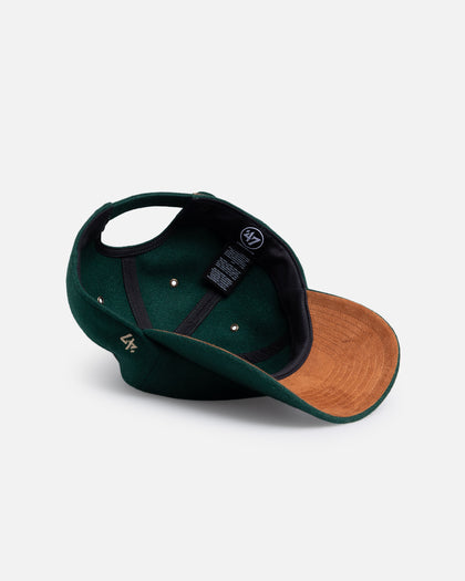 47 Brand German Shepard Wool 47 Clean Up Strapback Green