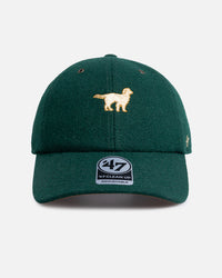 47 Brand Golden Retriever Wool 47 Clean Up Strapback Green