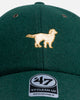 47 Brand Golden Retriever Wool 47 Clean Up Strapback Green