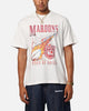 Queensland Ruby League Queensland Maroons Flaming Ball T-Shirt Silver Marle