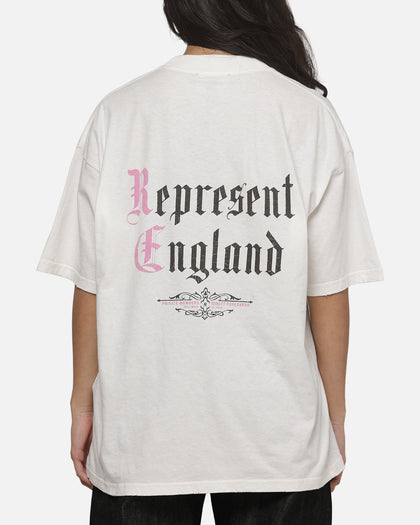 Represent Private Members T-Shirt Flat White