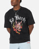 Ed Hardy Mask Of Mischief T-Shirt Black Acidwash