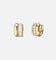 Guess Mainline Women's Les Baguettes 12mm Mini Hoop Earrings Gold