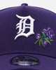 New Era Detroit Tigers 'Purple Rose' 9FORTY A-Frame Snapback Purple