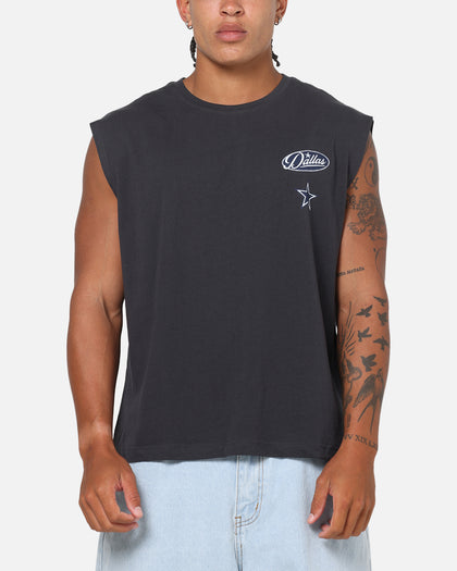 Mitchell & Ness Dallas Cowboys Americas Team Boxy Muscle T-Shirt Washed Black