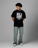 Loiter Angel Number Vintage T-Shirt Black