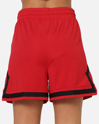 Jordan Women's 4" Diamond Shorts Gym Red/Black
