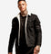 Saint Morta Sherpa Denim Jacket Black
