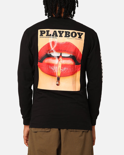 Playboy Nov '13 Long Sleeve T-Shirt Black
