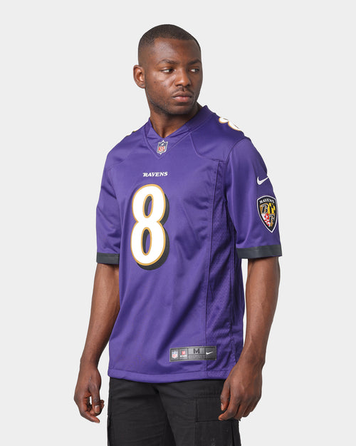 Nike Baltimore Ravens Lamar Jackson #8 Limited NFL Jersey New Orchid