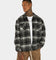 XXIII Vitus Zip Up Flannel Shacket Black/White