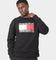 Tommy Jeans Camo Flag Crewneck Black