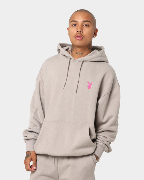 Playboy Bunny Basics Oversized Hoodie Smoke