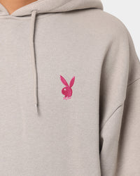 Playboy Bunny Basics Oversized Hoodie Smoke