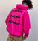 Playboy Stacked Hoodie Hot Pink