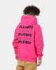 Playboy Stacked Hoodie Hot Pink