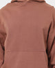 EN ES Origins Hoodie Washed Brown