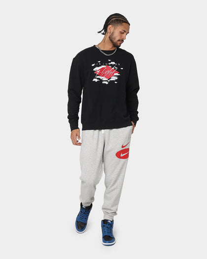Jordan Statement Essentials Fleece Crew Sweatshirt Black