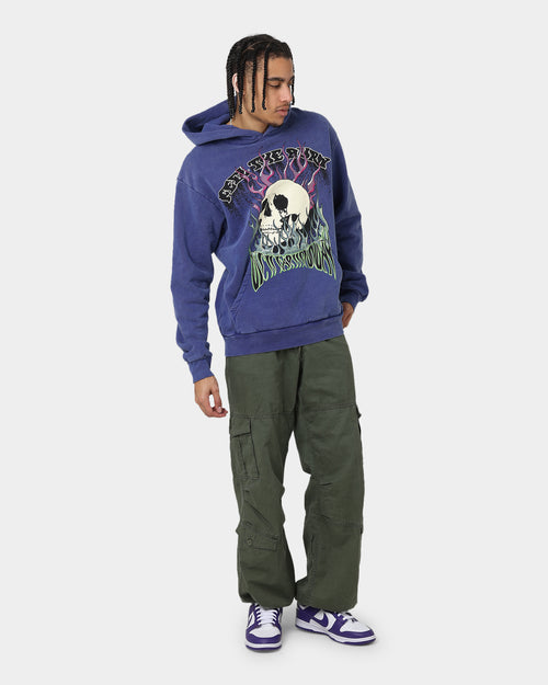 Diet Starts Monday Feel The Burn Hoodie Blue