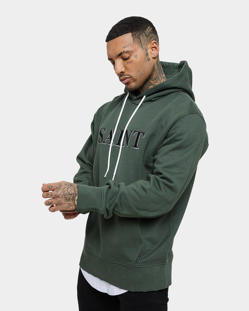 Saint Morta Society Hoodie Dark Green