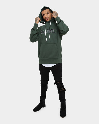 Saint Morta Society Hoodie Dark Green