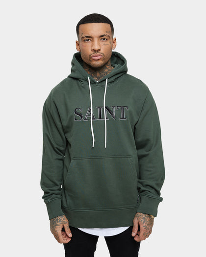 Saint Morta Society Hoodie Dark Green