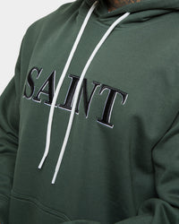 Saint Morta Society Hoodie Dark Green