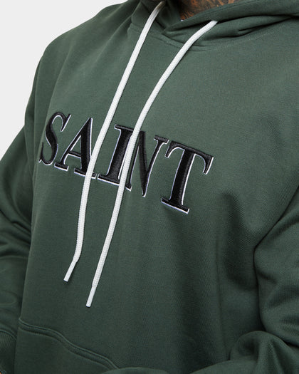 Saint Morta Society Hoodie Dark Green