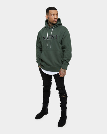 Saint Morta Society Hoodie Dark Green