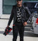 Saint Morta Collector Leather Biker Jacket Black