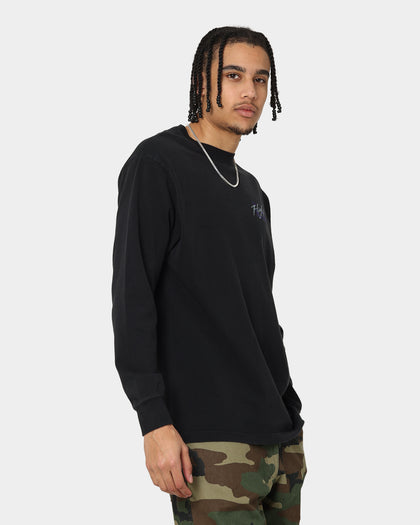 Jordan Flight Heritage '85 Long Sleeve T-Shirt Black Ocean