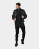 Saint Morta Kingdom Half Zip Funnel Neck T-Shirt Black