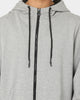 PYRA Zip Through Hoodie Grey Marle