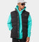 PYRA Sleeveless Puffa Vest Black