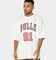 Mitchell & Ness Chicago Bulls Dennis Rodman #91 N & N Oversized T-Shirt Vintage White