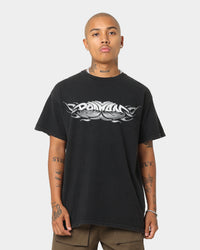 Rodman Brand Metal Logo Vintage T-Shirt Black Wash