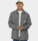 XLARGE Pinstripe Long Sleeve Zip Shirt Black