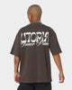 Loiter Utopia Fleur T-Shirt Charcoal