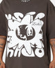 Loiter Utopia Fleur T-Shirt Charcoal