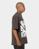 Loiter Utopia Fleur T-Shirt Charcoal